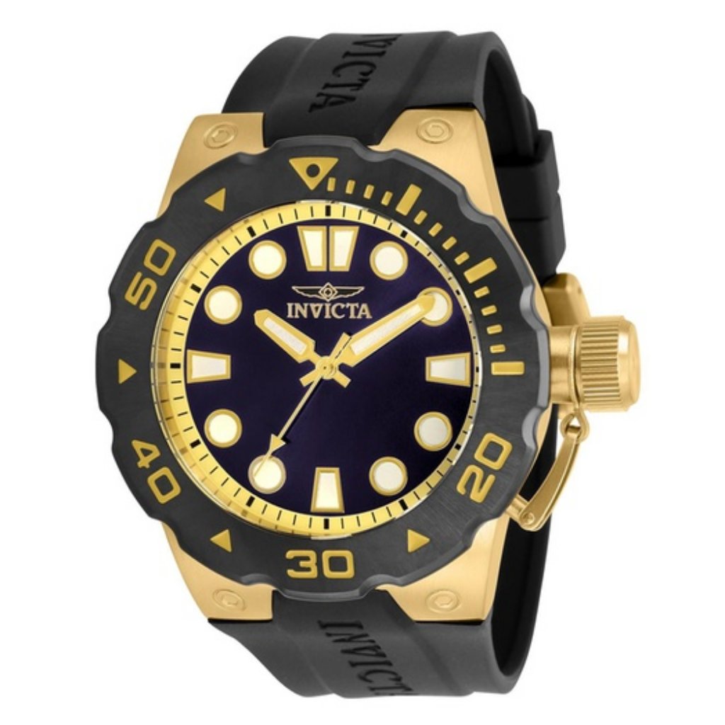 Invicta Pro Diver Quartz Black Dial Mens Watch 30721